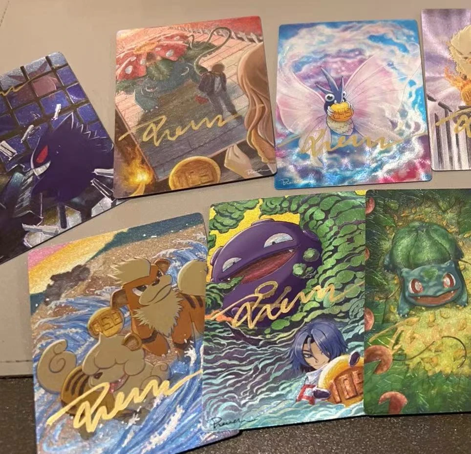 【亲签闪卡】璇哥X画师乌鸦联名工艺闪卡 随机1张 带亲签