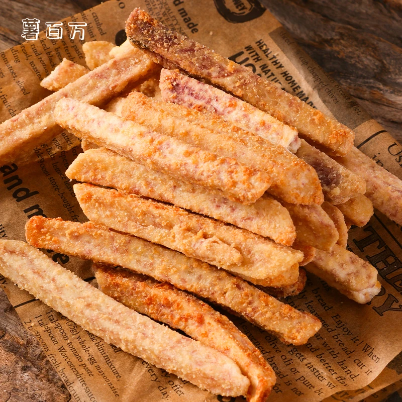 薯百万香酥芋头条火鸡咸蛋黄蟹黄海苔新鲜酥香零食