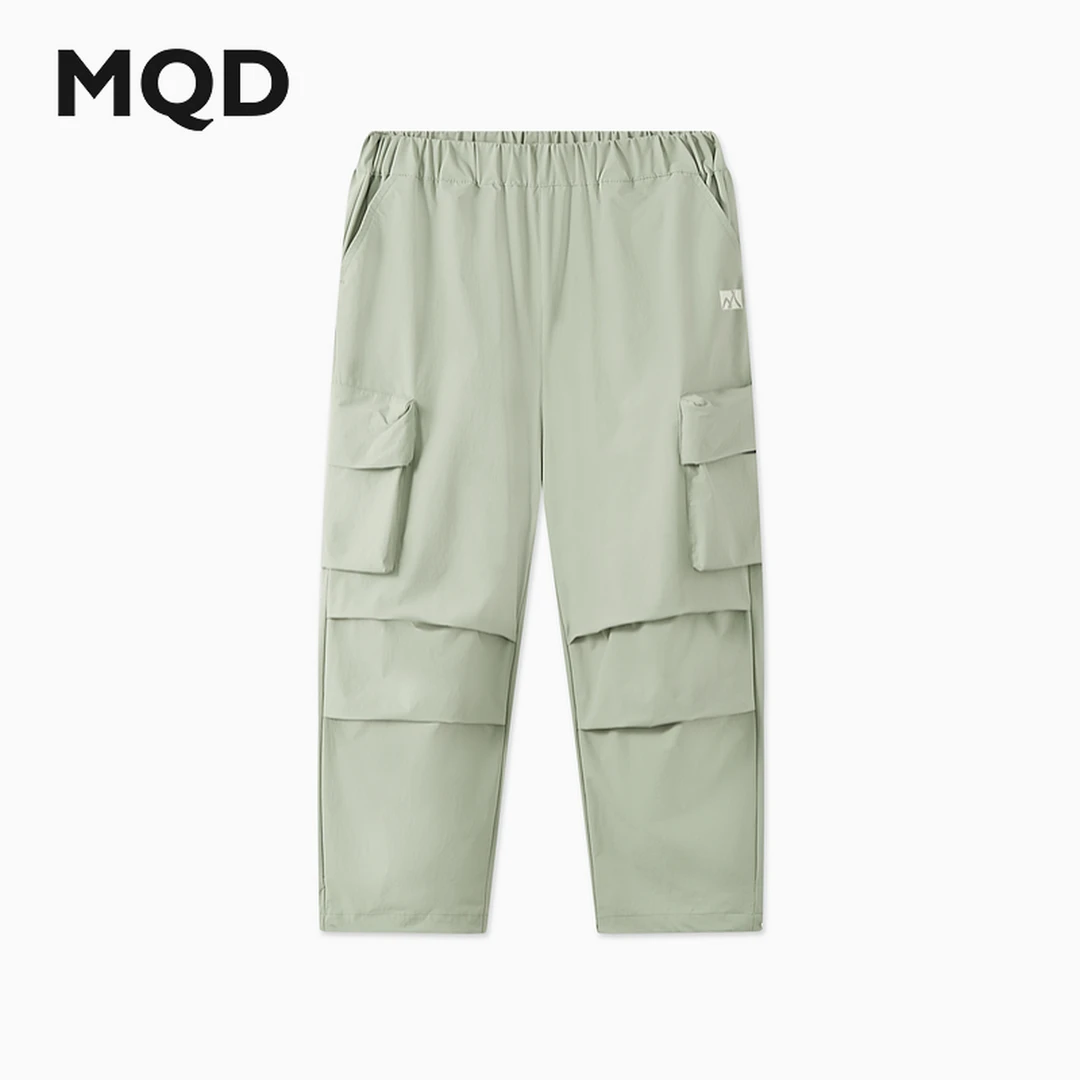 MQD童装儿童24夏新款户外露营工装休闲裤9642W15Q5