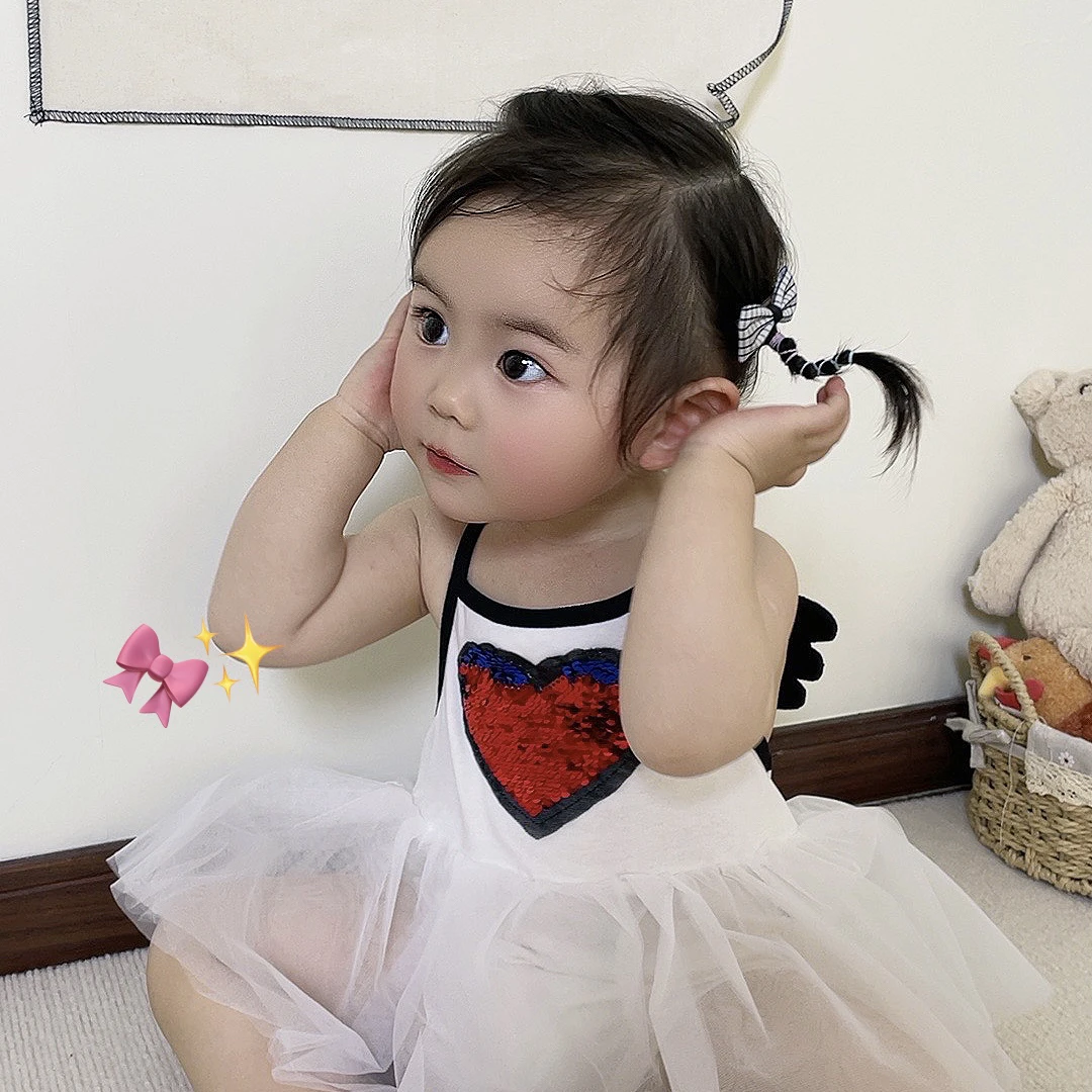 秋冬韩版洋气可爱清新女宝连体爬服百搭套装（No退No换 想好再拍）