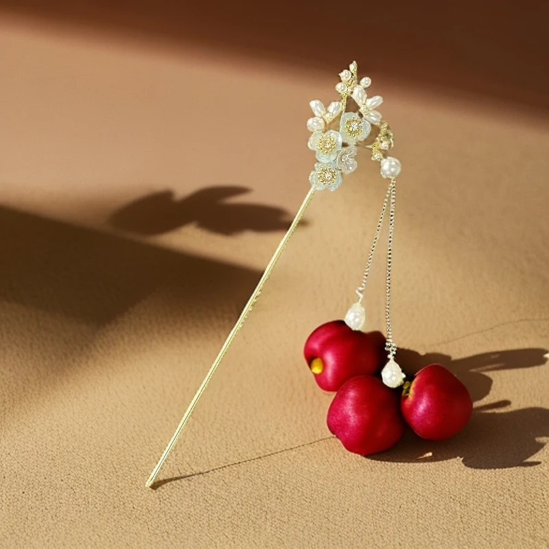 发簪气质簪子百搭复古国风古风简约长款