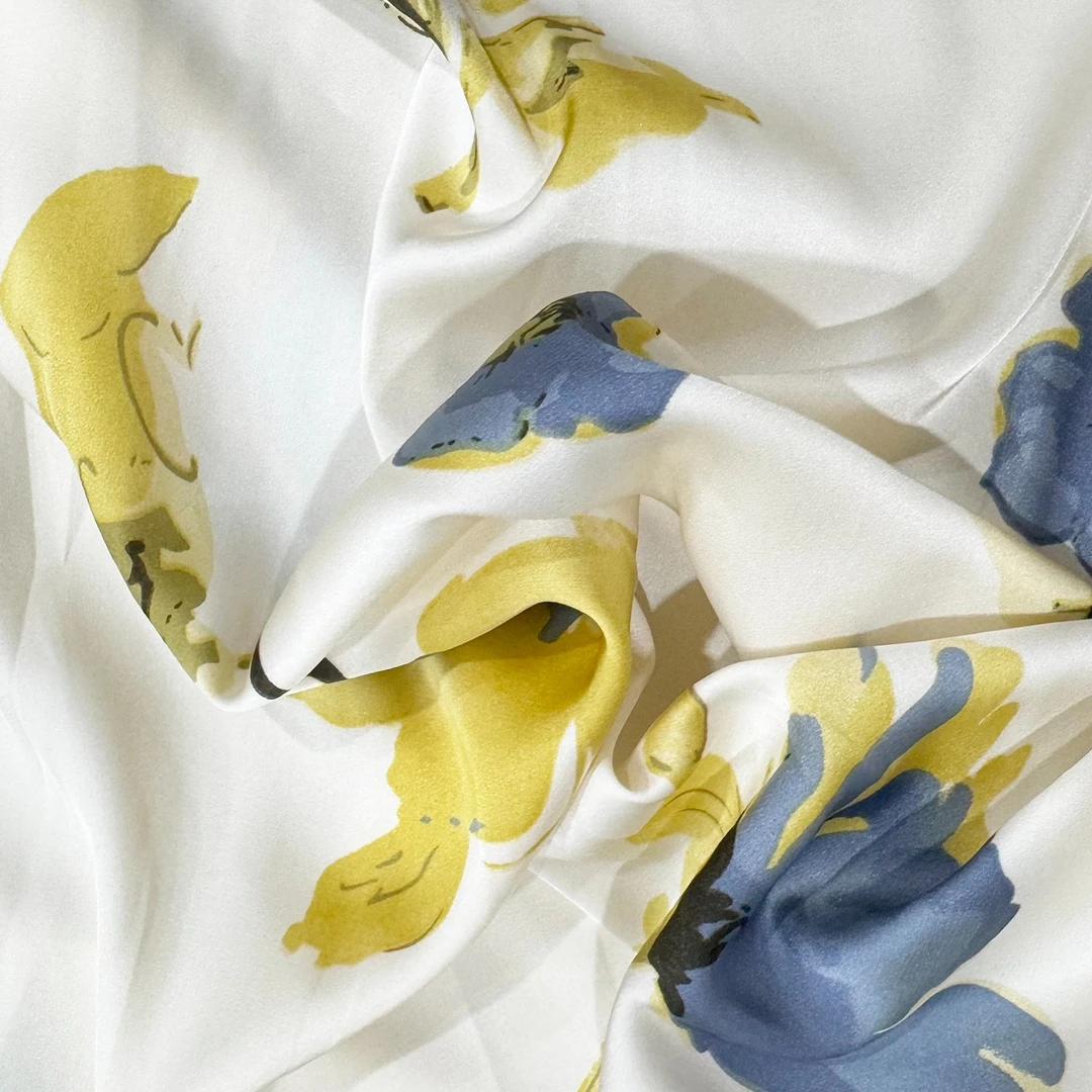 【4613】海藻提花云锦缎面料