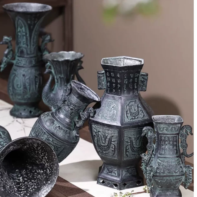 青铜鸟尊妇好鸮尊商代酒器