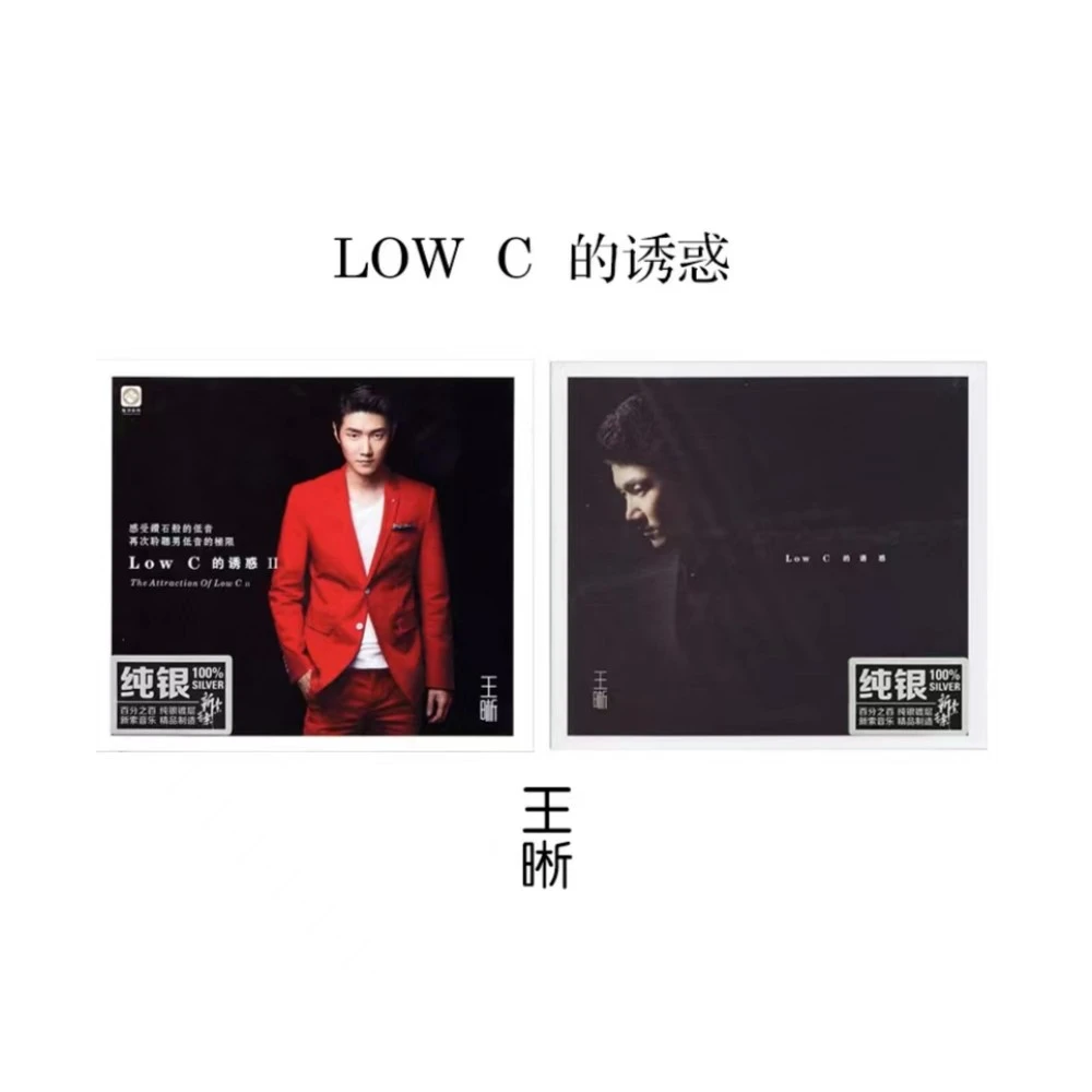 龙源唱片 王晰 LOW C的诱惑 纯银CD 发烧专辑唱片