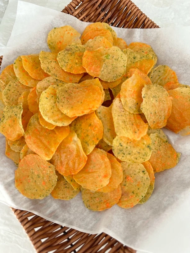 鸡肉双色薯片 宠物薯片 纯手工无添加