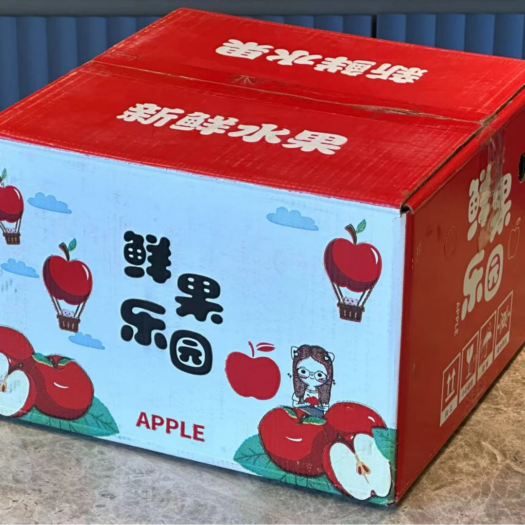 味密库存尾货苹果清仓换新，约7斤以上/箱 实物详情见抖音最新视频发布直观展示