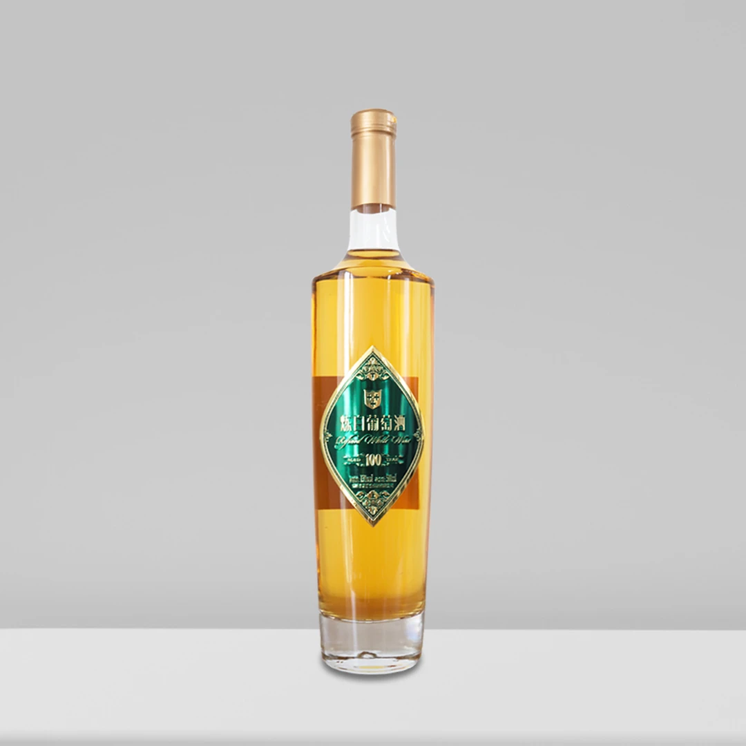 炼白东方韵甜白葡萄酒13度500ml单支礼盒装百年老藤非遗酿造技艺