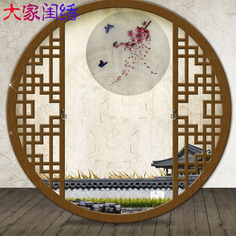 精品纯手工一针一线 绣片 袖口花