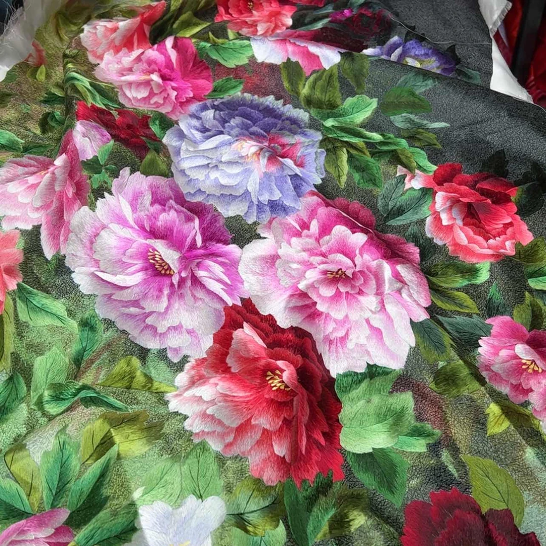 【闪购商品】真丝织绣我**哥