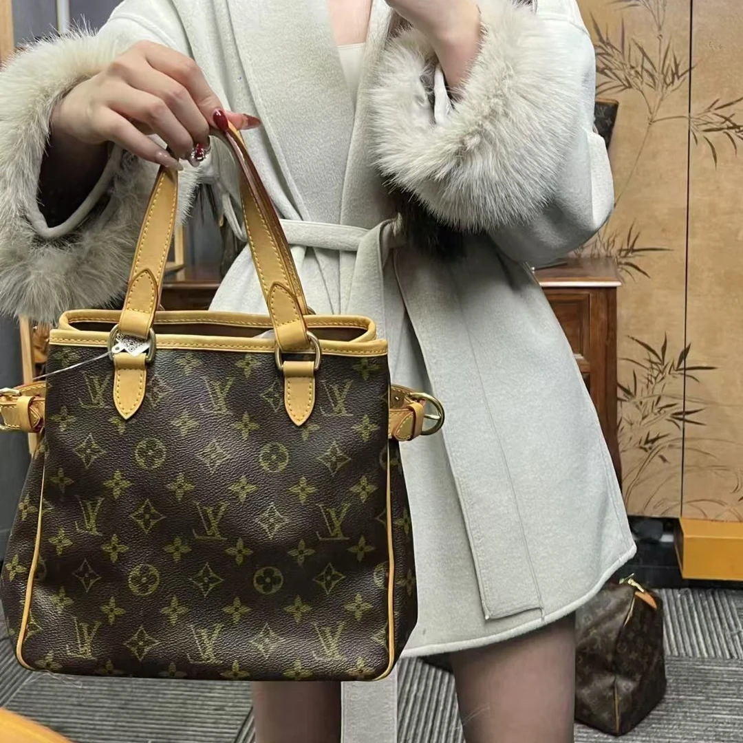 95新 LouisVuitton/路易威登 竖版南瓜小号 手提包 全原 95新