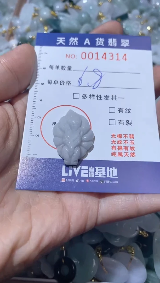 【闪购商品】翡翠颈饰未镶嵌00014314