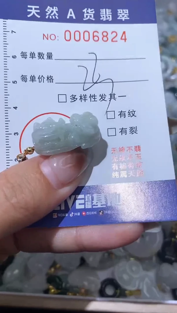 【闪购商品】翡翠颈饰未镶嵌00006824
