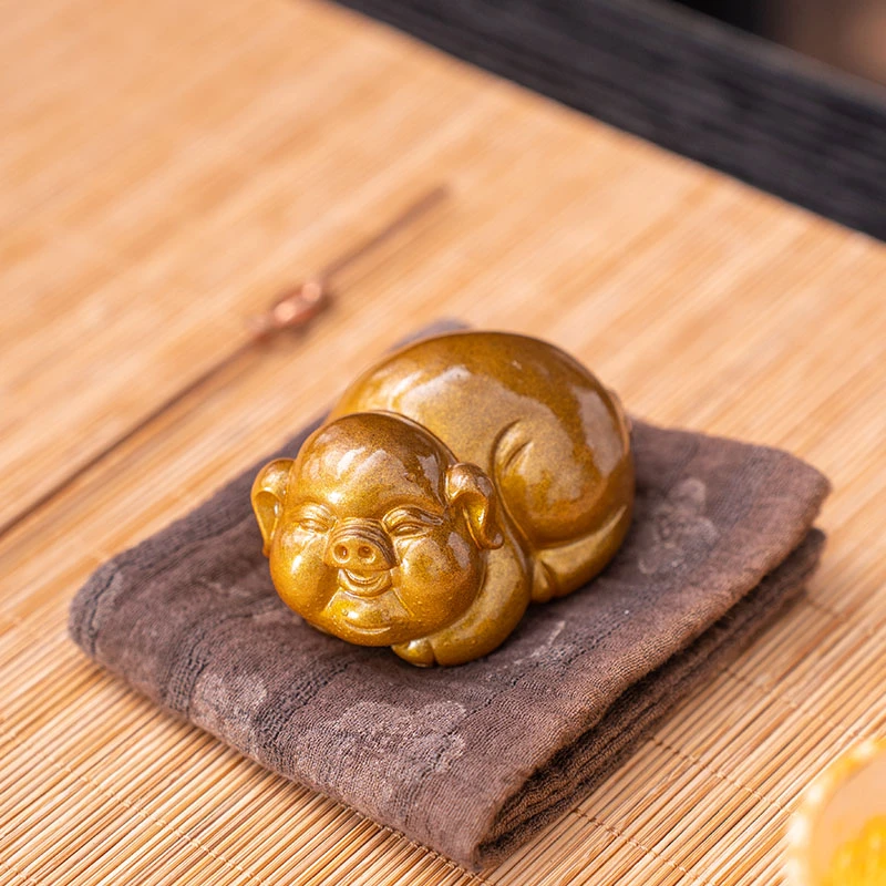 X697-金色小猪茶宠SPTC