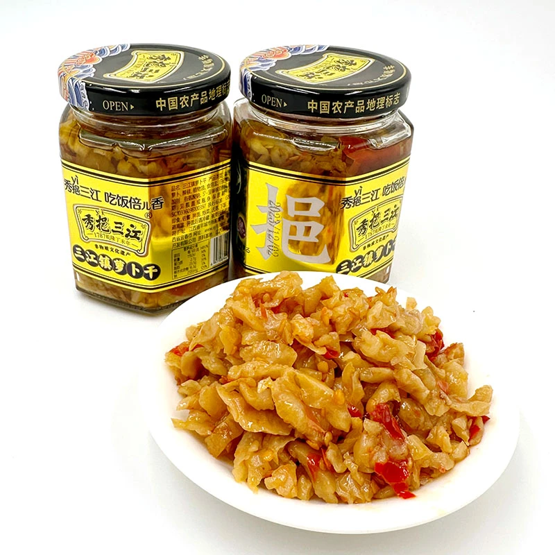 农家香脆三江萝卜干外婆菜下饭开胃手工腌制非遗江西特产160g*2