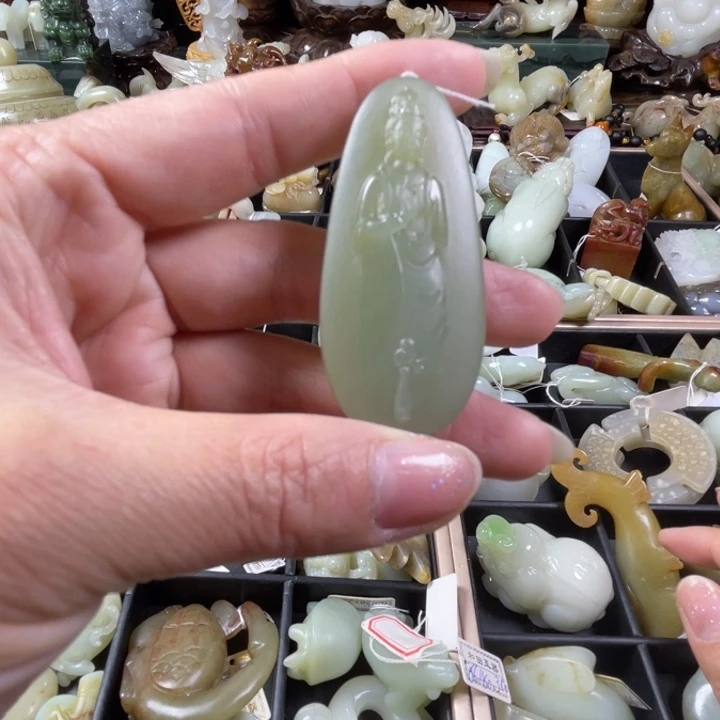 和田玉挂件未镶嵌