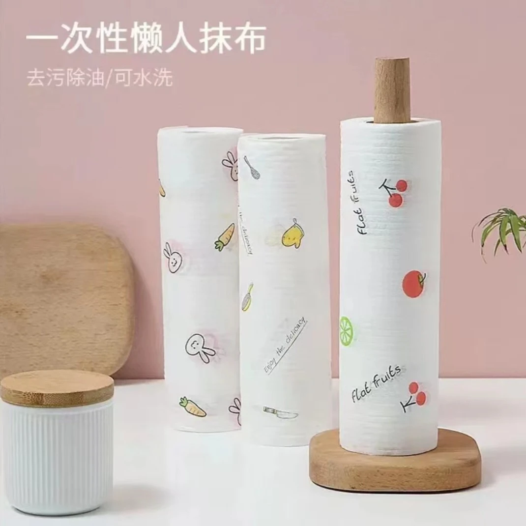 去油懒人抹布一次性洗碗巾家用清洁去污干湿两用加厚吸水洗碗巾