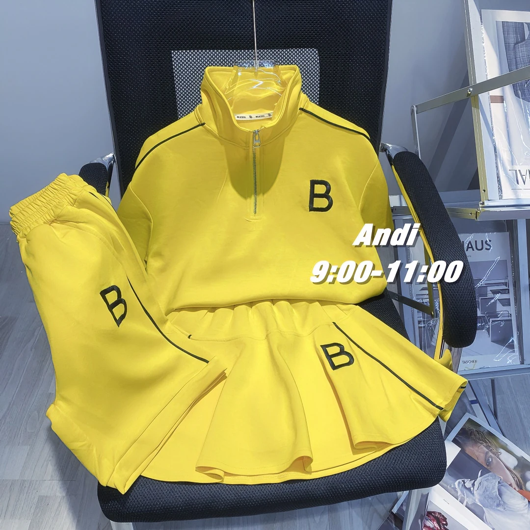 〖ANDI〗订制夏款中性运动时尚运动服潮流男童女童短袖套装209