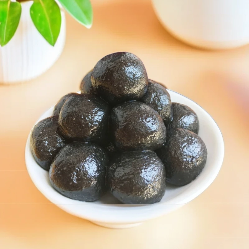 黑芝麻九蒸九晒 熟芝麻炼蜜为丸便秘贫血