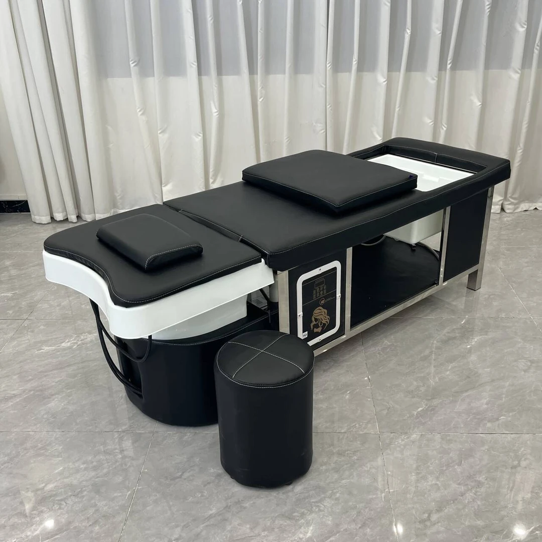 科奈诗高端沐足泰式洗头床理发店多功能亚克力发廊美发质保