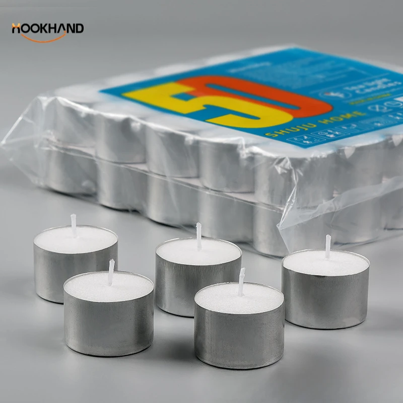 8小时23克小蜡烛压制石蜡无烟茶蜡泡茶圆形蜡烛量大优惠