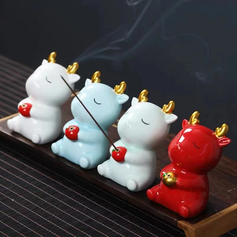 轶香轶缘【云中鹿香插 四款整套】陶家用家卧室持久留香桂花香薰