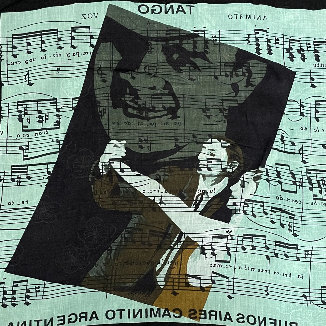 古着丝巾日制夏季户外复古油画抽象艺术大方四季碎花可爱卡通精品