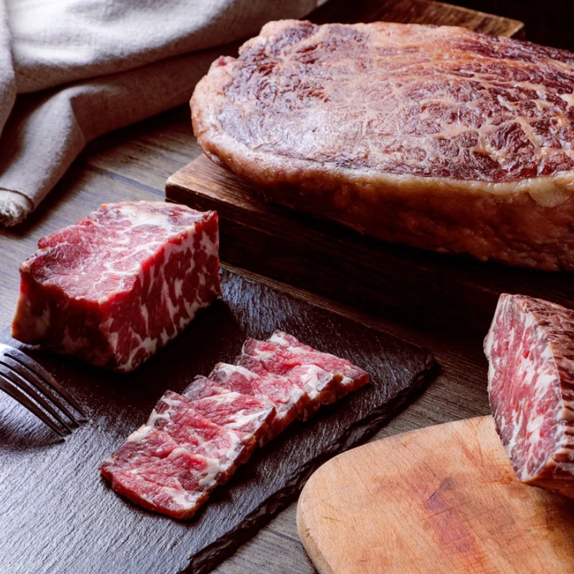 雪花牛干巴【一物一拍】现场称重 按重量售卖