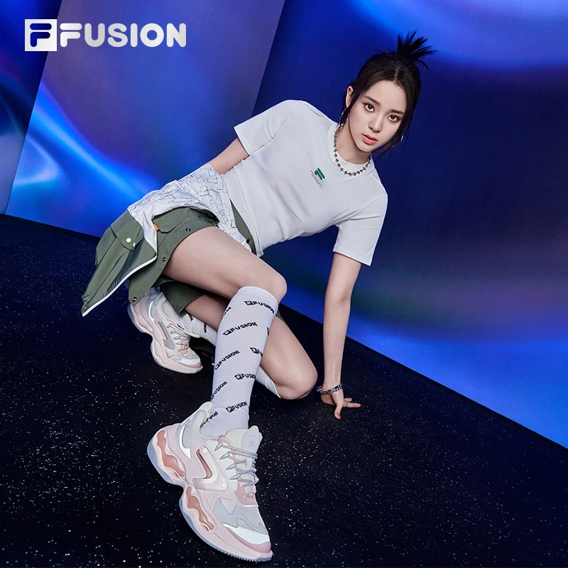 FILA FUSION星云鞋NEBULA透气情侣老爹鞋T12W331105F/T12M331105F