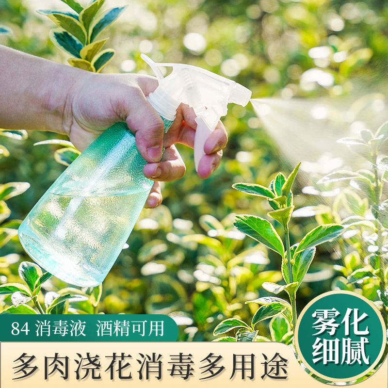 家用喷水壶喷雾瓶壶小洒水器气压式浇水浇花消毒清洁喷壶酒精细雾