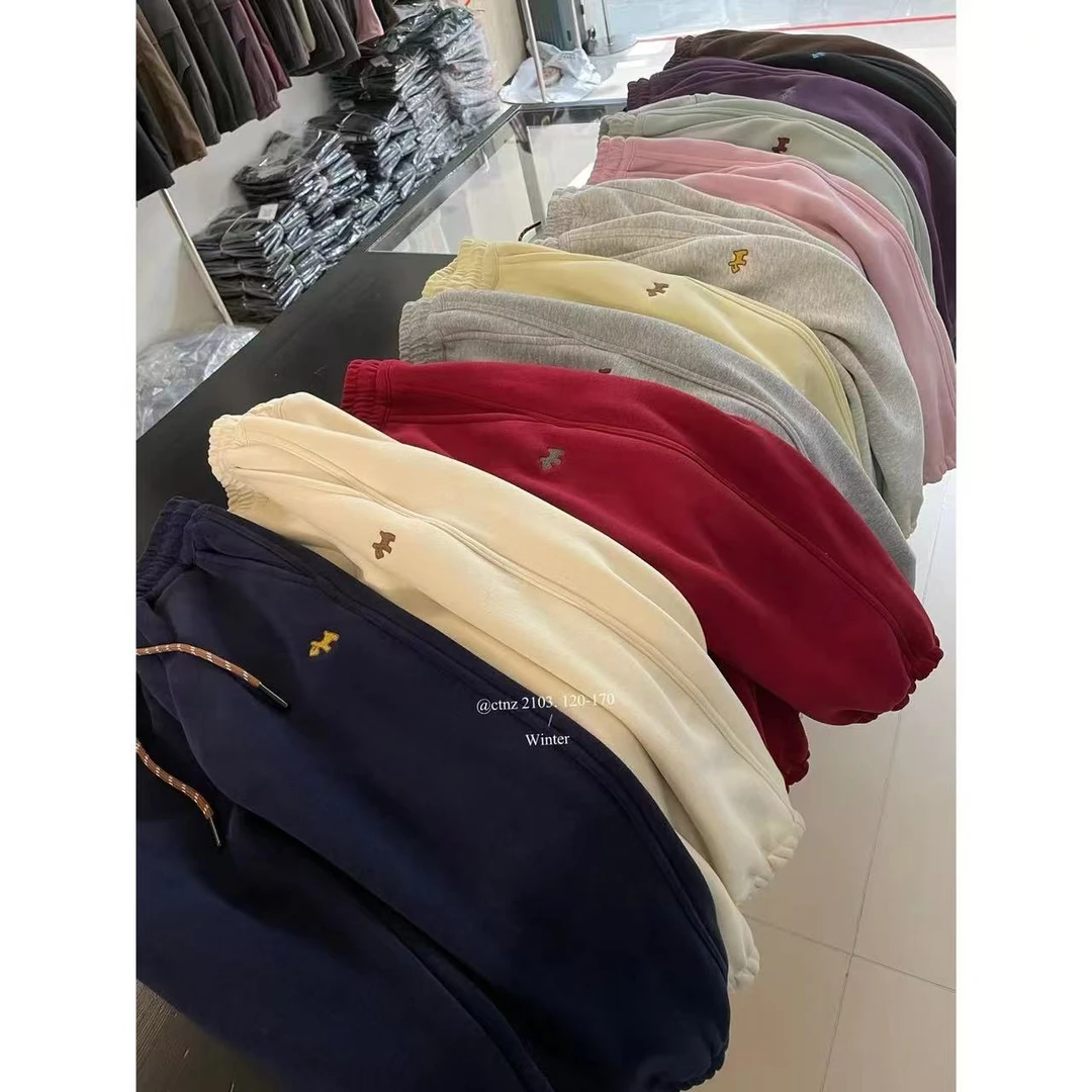 L0458儿童美式刺绣卫裤