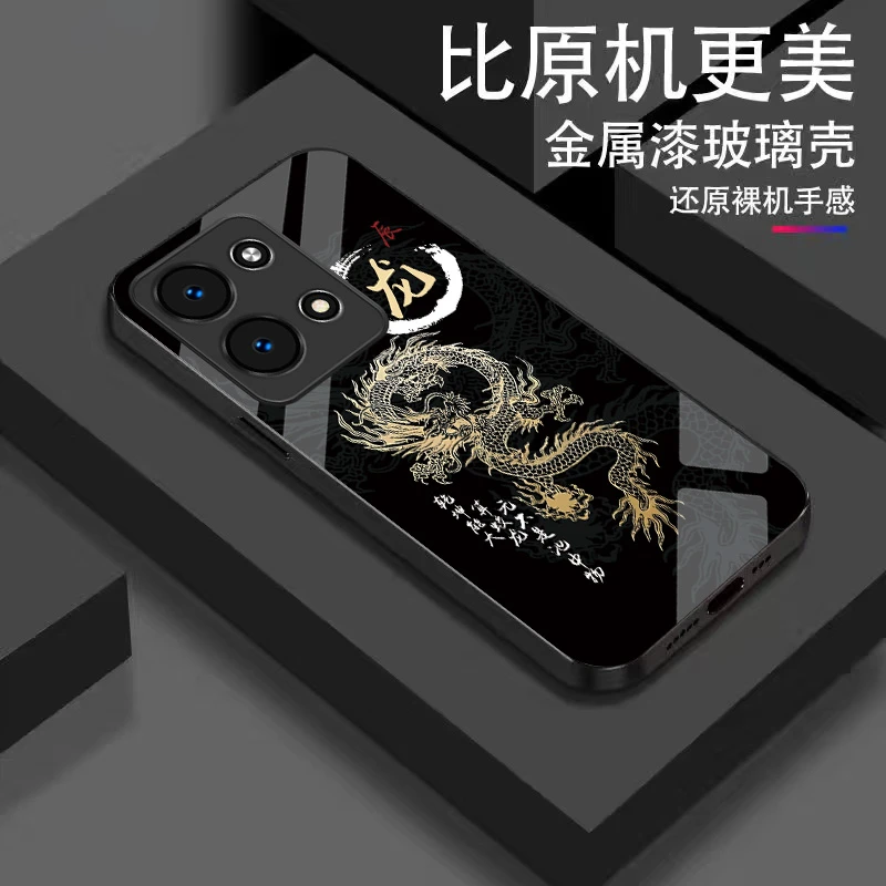 OPPOReno9Pro手机壳PGX110金属漆新年款全包玻璃壳时尚耐脏个性