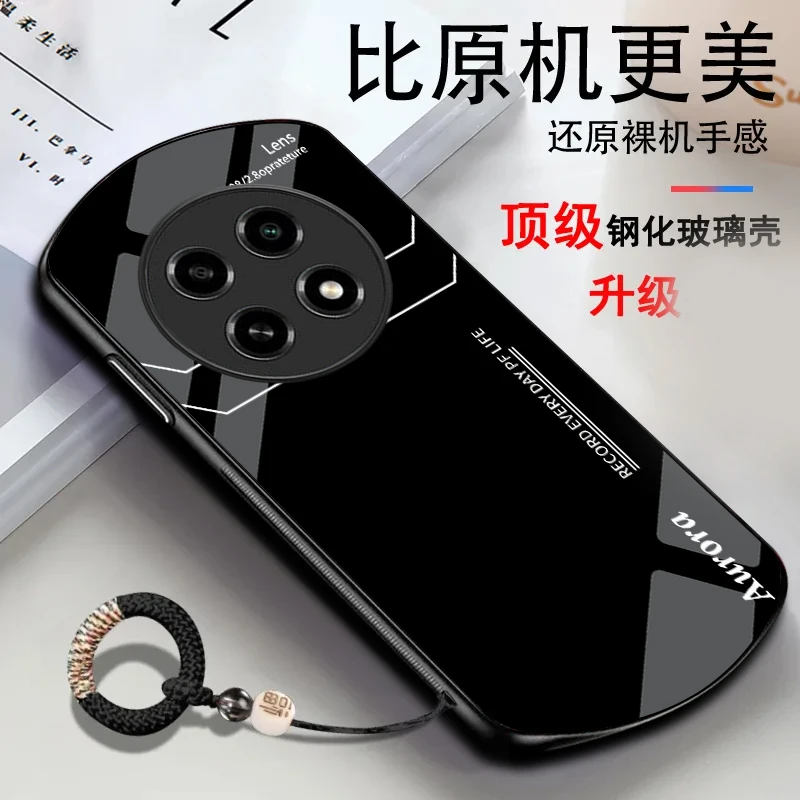 OPPOA2Pro手机壳PJG110全包玻璃壳网红简约潮牌高档男女款时尚