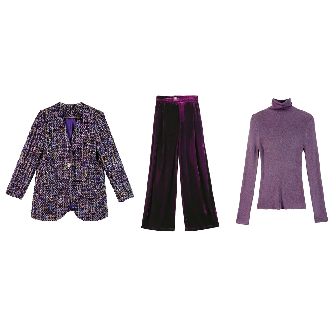 【雅姐福利】秋冬新款套装时尚休闲L20120Z