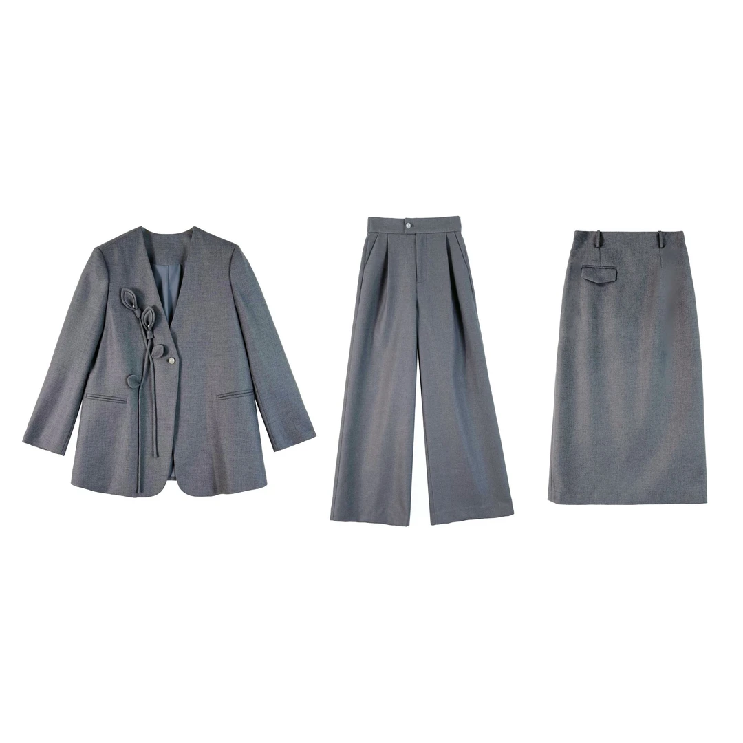 【雅姐福利】小香风套装连衣裙女春秋季新款贵夫人时尚洋气显瘦套装