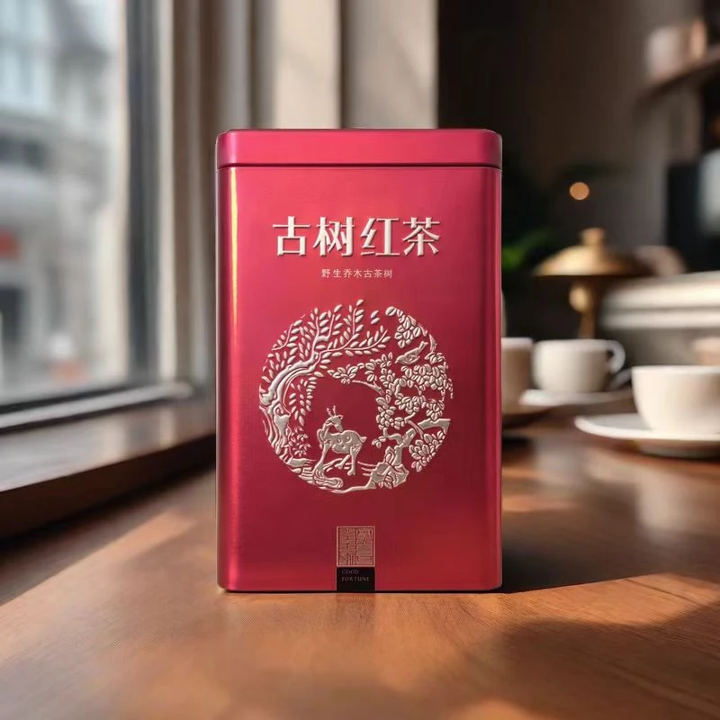 云南红茶礼盒单罐250克大树龄本山单株红  野生单株晒红古树红茶