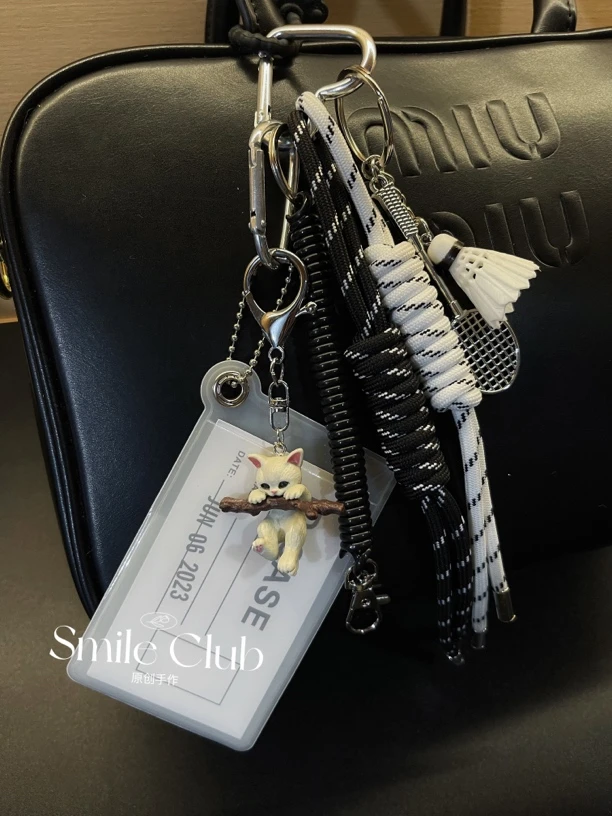 极繁主义miu系中古风格手工包包挂件裤挂个性机车包rodeo同款平替