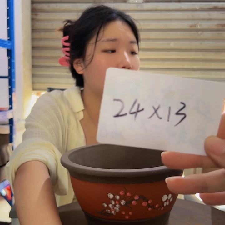红陶20CM（含）-50CM（不含）红富贵中一对