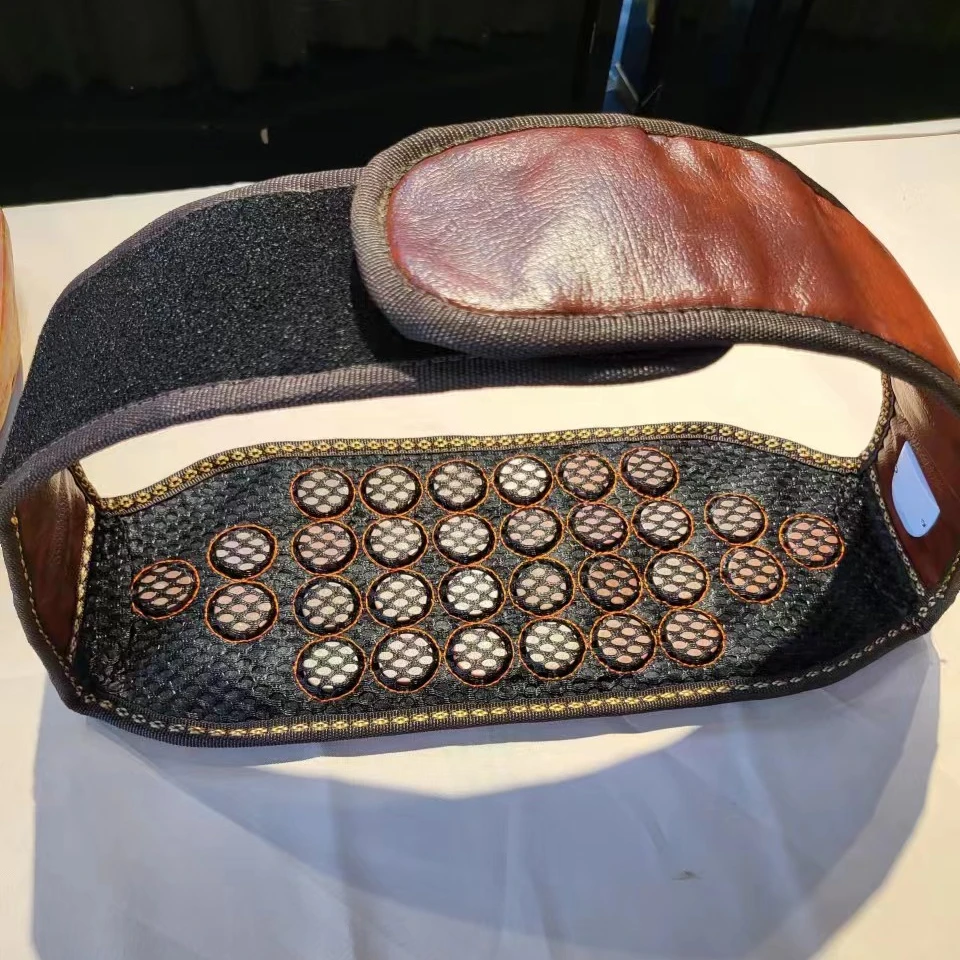 【砭石博物馆】泗水泗滨砭石加热护腰带电热护具泗水砭石养生