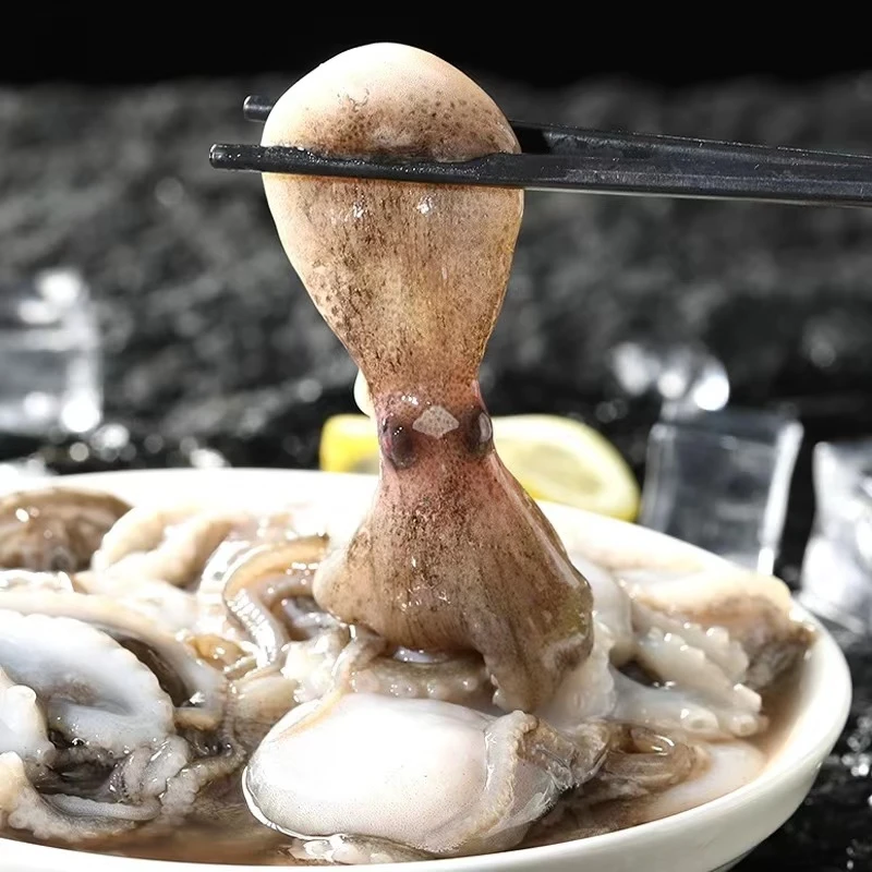 野生短腿八爪鱼/章鱼 共4斤(一斤17~18条)鲜货速冻锁鲜青岛发顺丰
