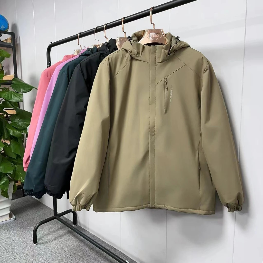 冬季爆款户外防风防水登山服情侣款棉服外套 6618