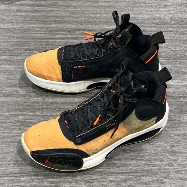 43码/AJ34琥珀 高帮篮球鞋 公价1919 瑕疵看图