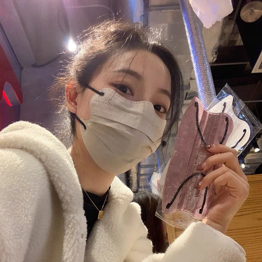【独立包装】口罩一次性秋冬防晒显瘦三层显脸小ins网红百搭高颜值