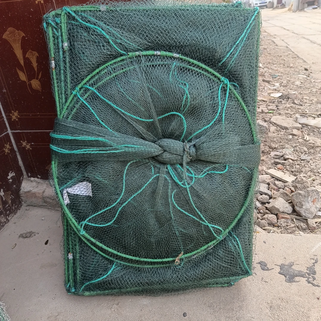 户外鱼护捕鱼渔网清仓40高60地笼宽有结网13米长18米长30米长一