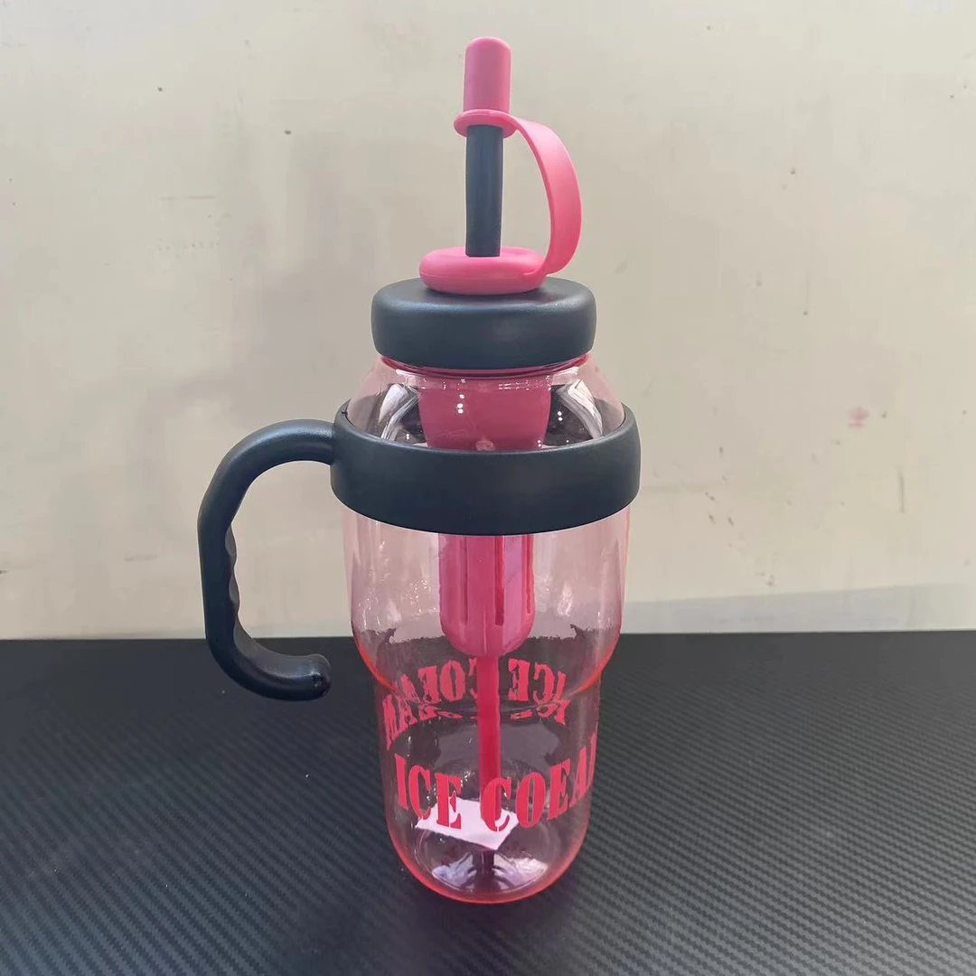 夏日高颜值吸管杯新款水杯带吸管F