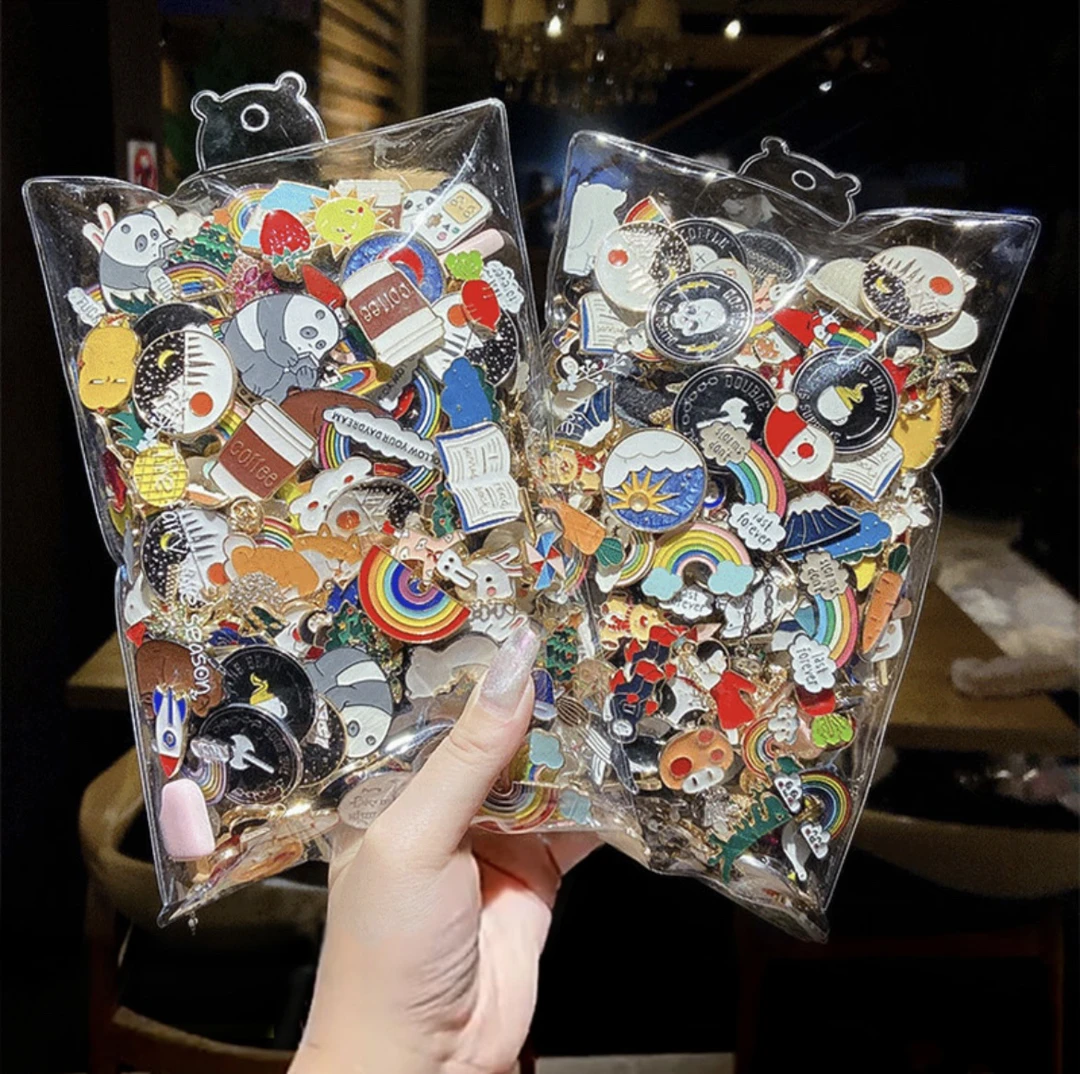 合金仿珍珠胸针 可爱饰品少女创意胸针ins日系挂件学生甜美配饰