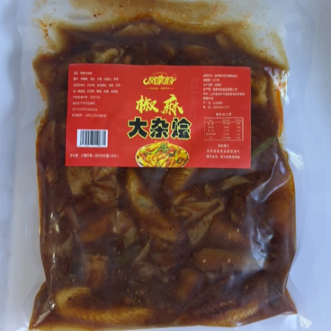 【凤掌韵】椒麻大杂烩(2kg,鸡胸、鸡肚、鸡爪、贡菜)