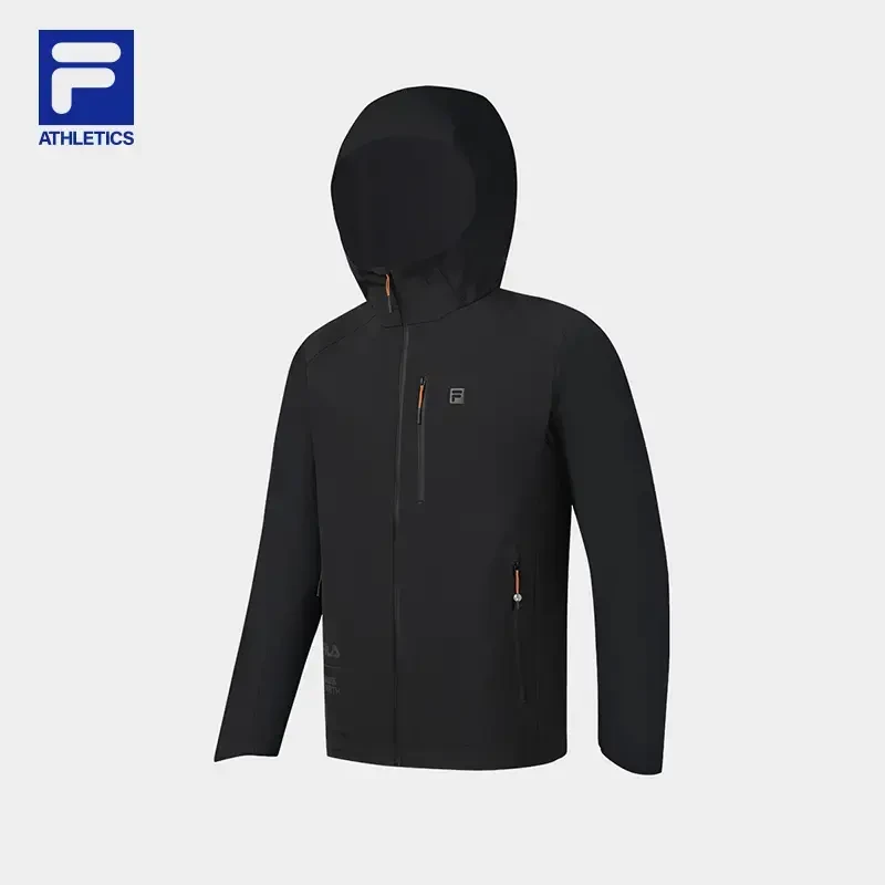 Fila/斐乐正品男子【水溶纱抗皱连帽外套】秋季新款上衣休闲舒适