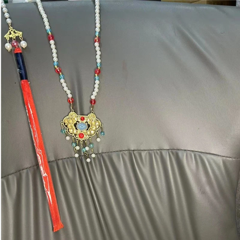 马面裙上衣配饰璎珞背云流苏