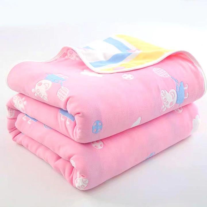 六层加厚纯棉纱布毛巾被【150×200】