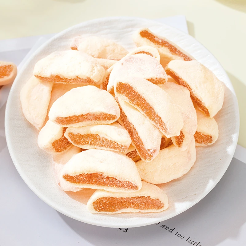 【奶芙杏】杏干+乳粉夹心香甜新鲜果干酸酸甜甜无核小零食浓郁奶香